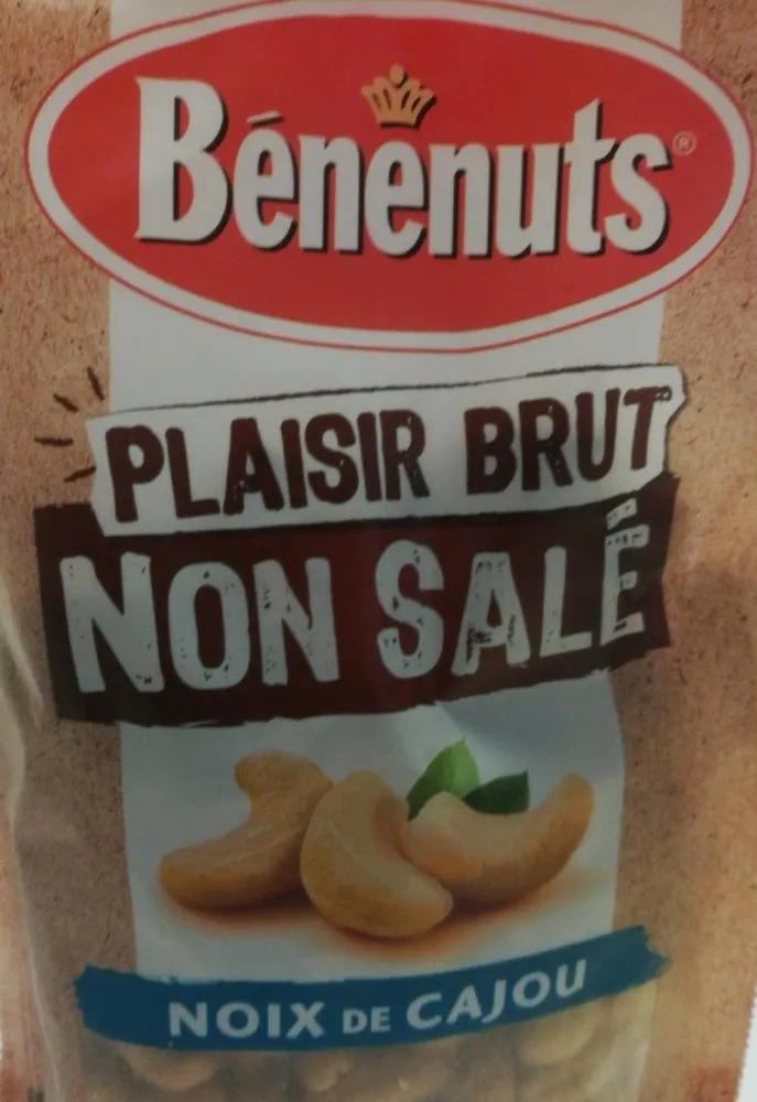 Bénénuts Plaisir brut Noix de cajou