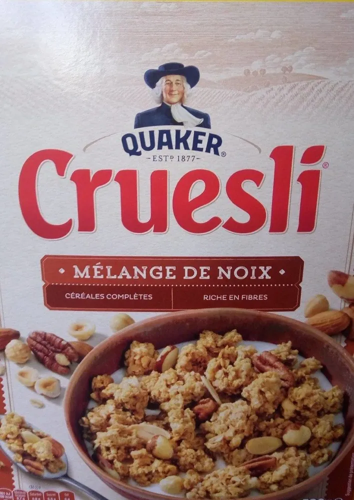 Quaker Cruesli Mélange de noix format spécial
