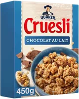 Quaker Cruesli Chocolat au lait