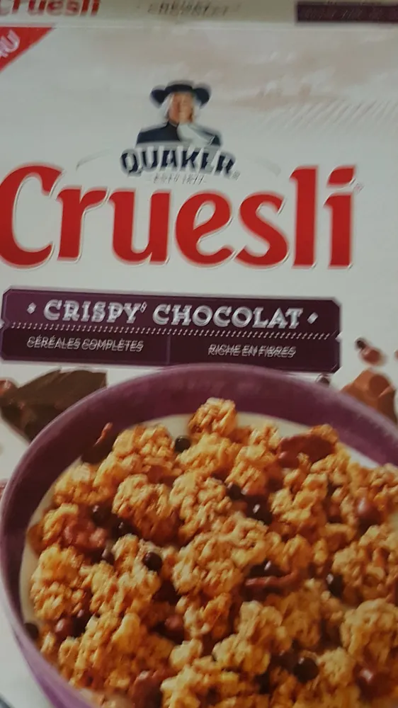 Quaker Cruesli Crispy chocolat