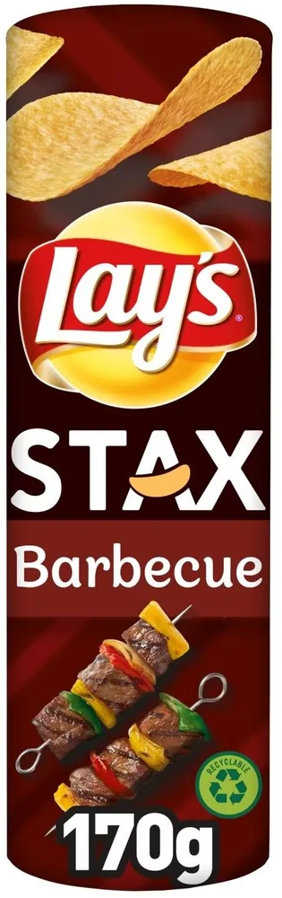 Lay's Stax barbecue flavour