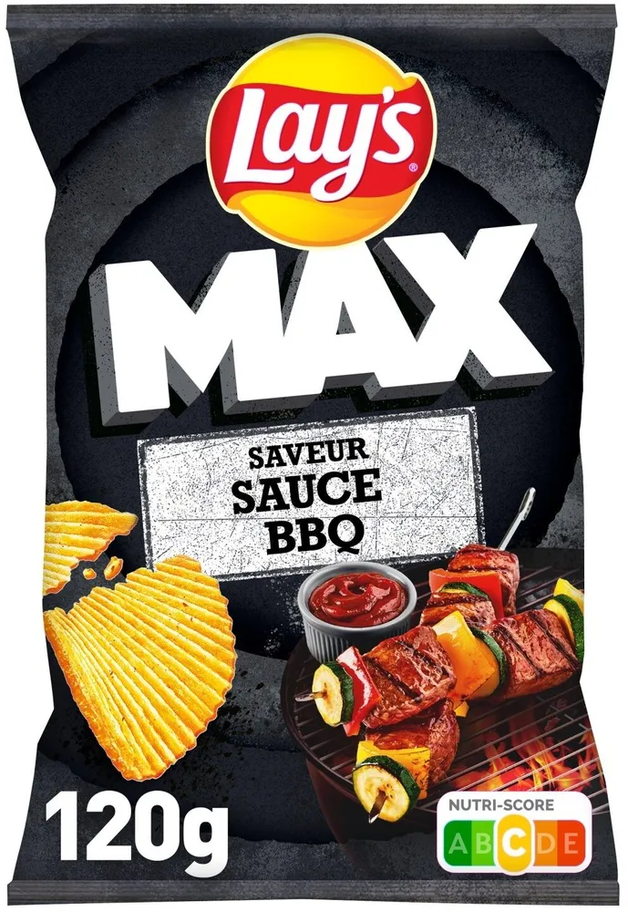 Chips Max saveur sauce BBQ