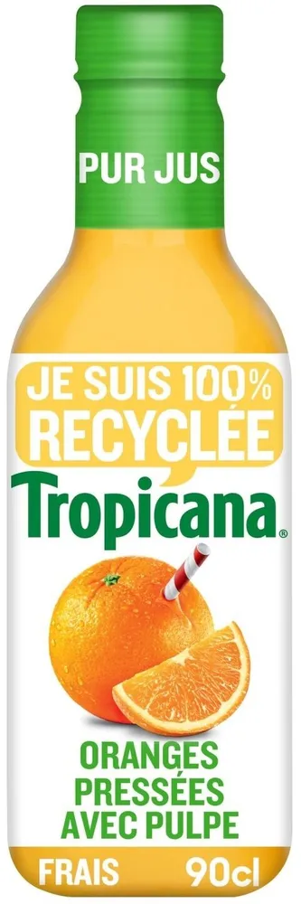 Tropicana Oranges pressées avec pulpe
