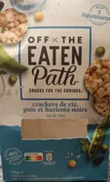 Off the Eaten Path Crispy rice & pea snacks sea salt