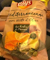 Lay's Méditerranéenne 100% huile d'olive aux herbes de Provence format familial