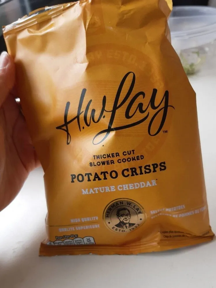 H.w.Lay chips patate gout cheddar