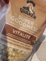 Quaker Super Goodness Muesli Croustillant Graines de courge & tournesol