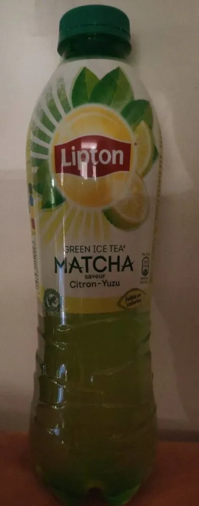 Green ice tea matcha