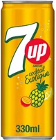 7UP saveur cocktail exotique 33 cl