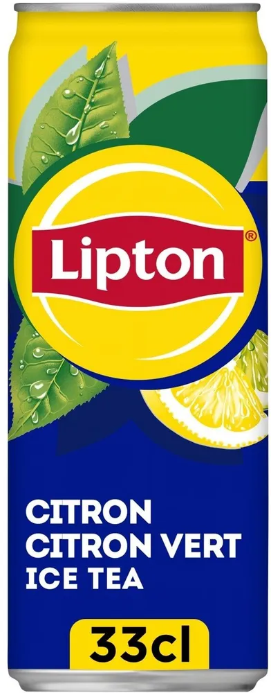 Lipton Ice Tea saveur citron citron vert 33 cl