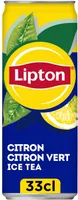 Lipton Ice Tea saveur citron citron vert 33 cl