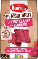 Bénénuts Plaisir Brut Croustillants aux légumes saveur betterave, confit de piment doux