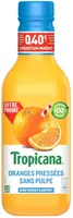 Jus d'orange sans pulpe