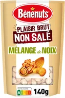 Bénénuts Plaisir brut Mélange de noix amandes, noix, cajous, noisettes