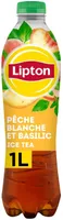 Ice Tea Saveur Pêche Blanche et pointe de basilic