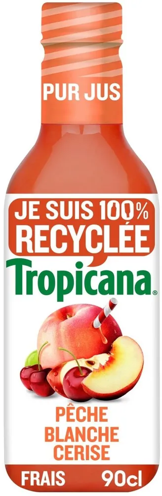 Tropicana pêche blanche cerise