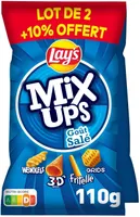 Lay's MixUps goût salé lot de 2 x 110 g + 10% offert