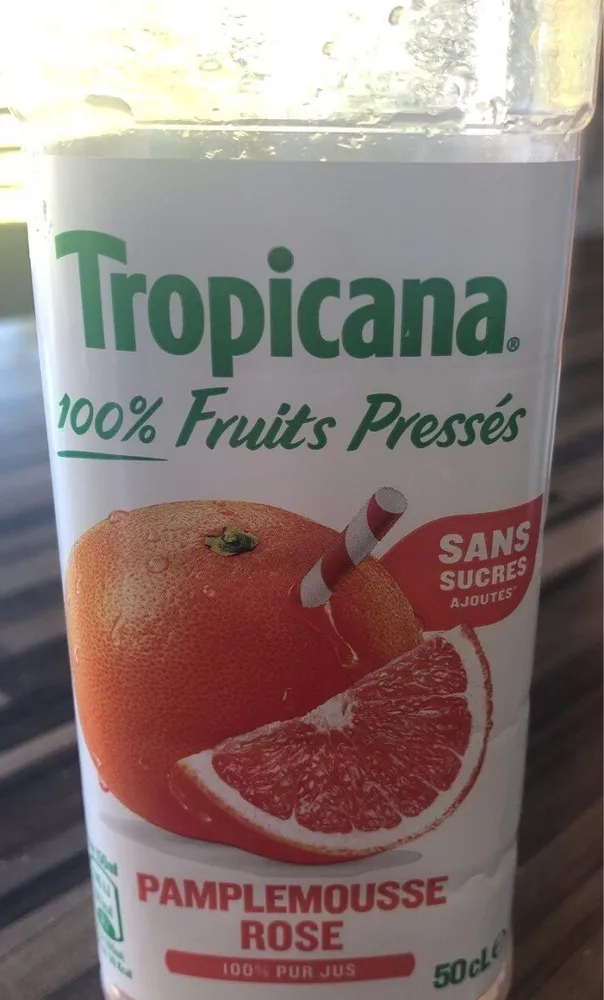Jus de pamplemousse rose