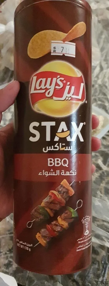 Lay’s stax barbecue