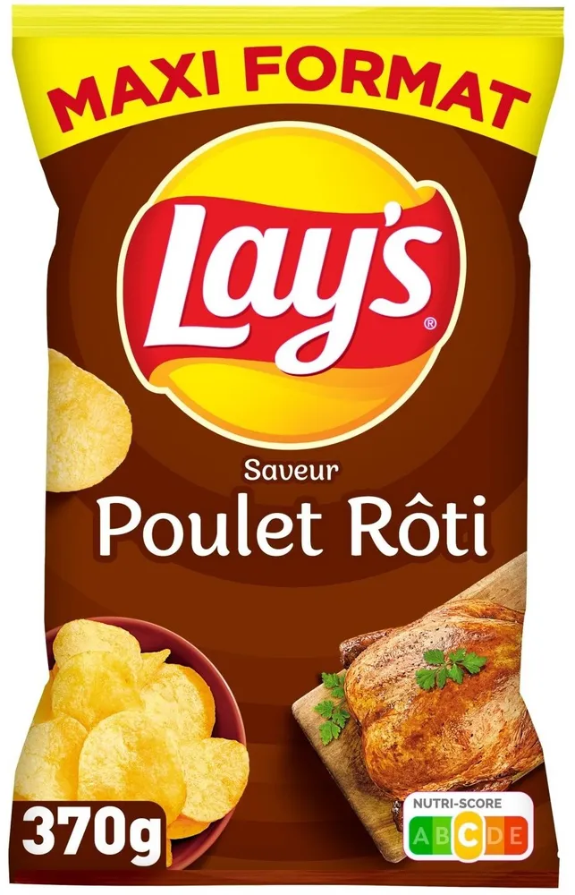 Lay's saveur poulet rôti maxi format