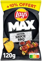 Lay's Max saveur sauce BBQ 120 g + 10% offert