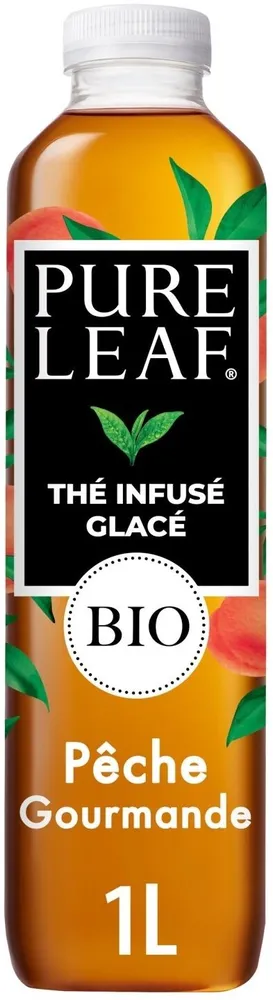 Pure Leaf Thé infusé glacé bio saveur pêche gourmande 1 L