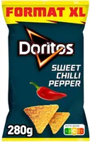 Tortilla chips de maïs goût piment doux