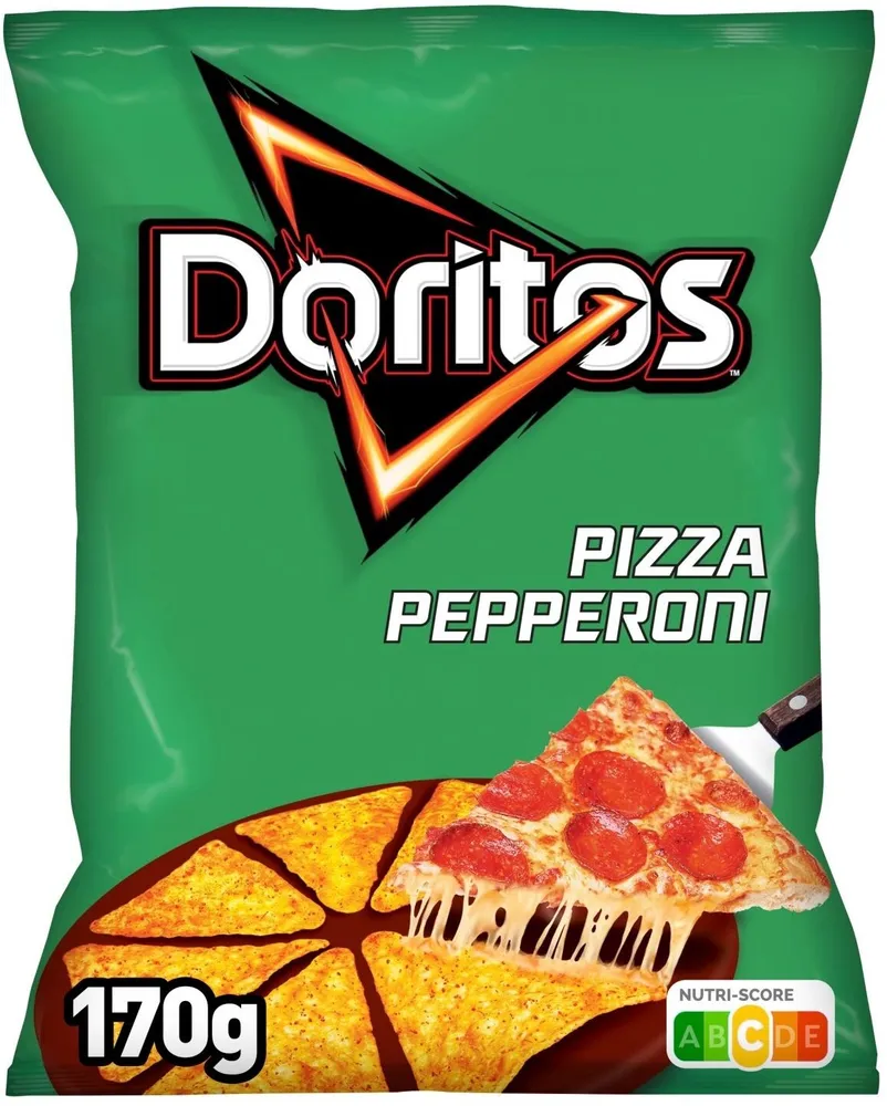 Doritos goût pizza pepperoni