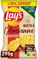 Lay's Recette à l'ancienne nature 295 g + 10% offert