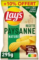 Lay's Recette paysanne nature 295 g + 10% offert