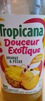 Douceur exotique ananas et pêche