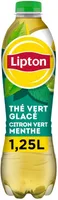 Thé Vert Glacé Citron Vert et Menthe
