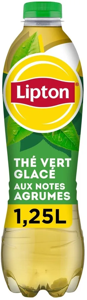 Lipton Thé vert glacé aux notes agrumes 1,25 L