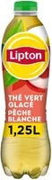 Lipton Thé vert glacé saveur pêche blanche 1,25 L