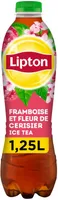 Ice tea framboise et fleur de cerisier
