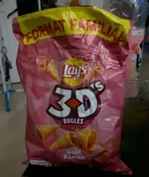 3D’s Bugles Goût Bacon
