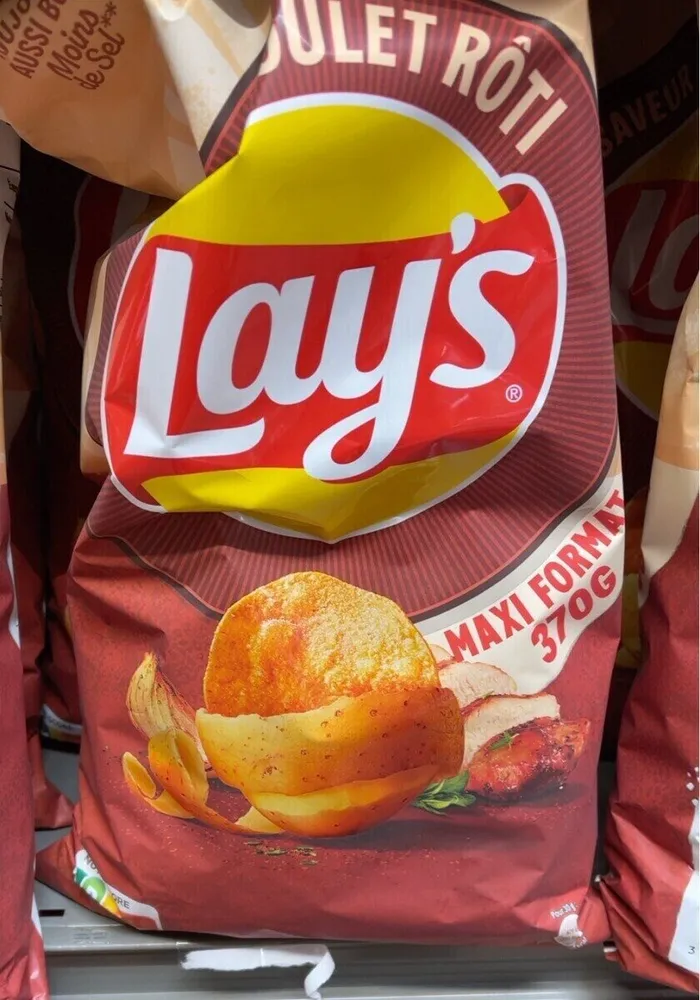 Chips saveur poulet roti