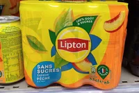 Lipton pêche sans sucre