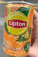 Lipton pétillant saveur peche