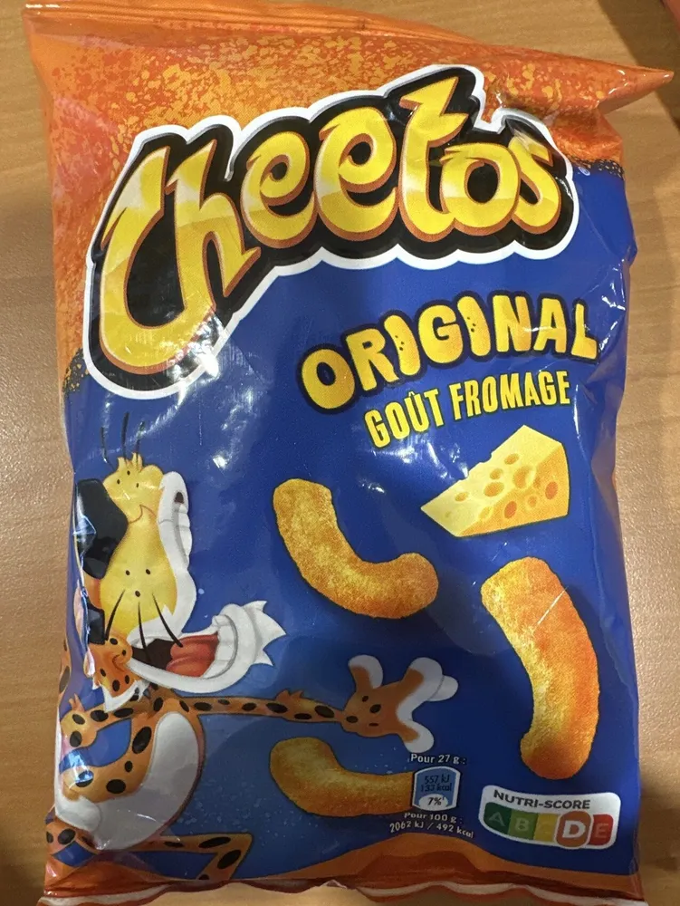 Cheetos Original Gout Fromager
