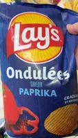 Chips ondulees paprika