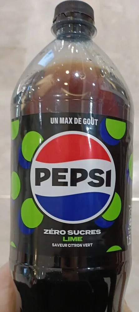 Pepsi Lime Zéro Sucres