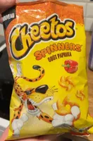 Cheetos spinners goût paprika