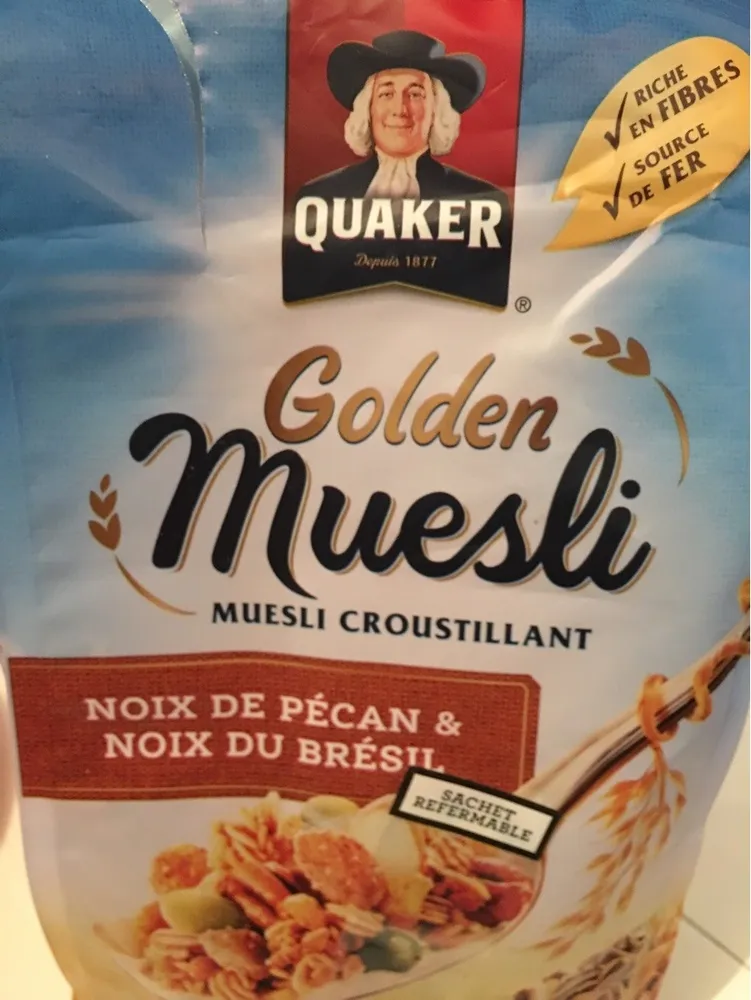 Golden Muesli Noix de Pecan & Noix du Bresil