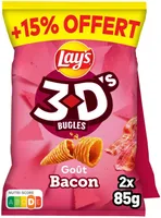 3D  bugles goût bacon