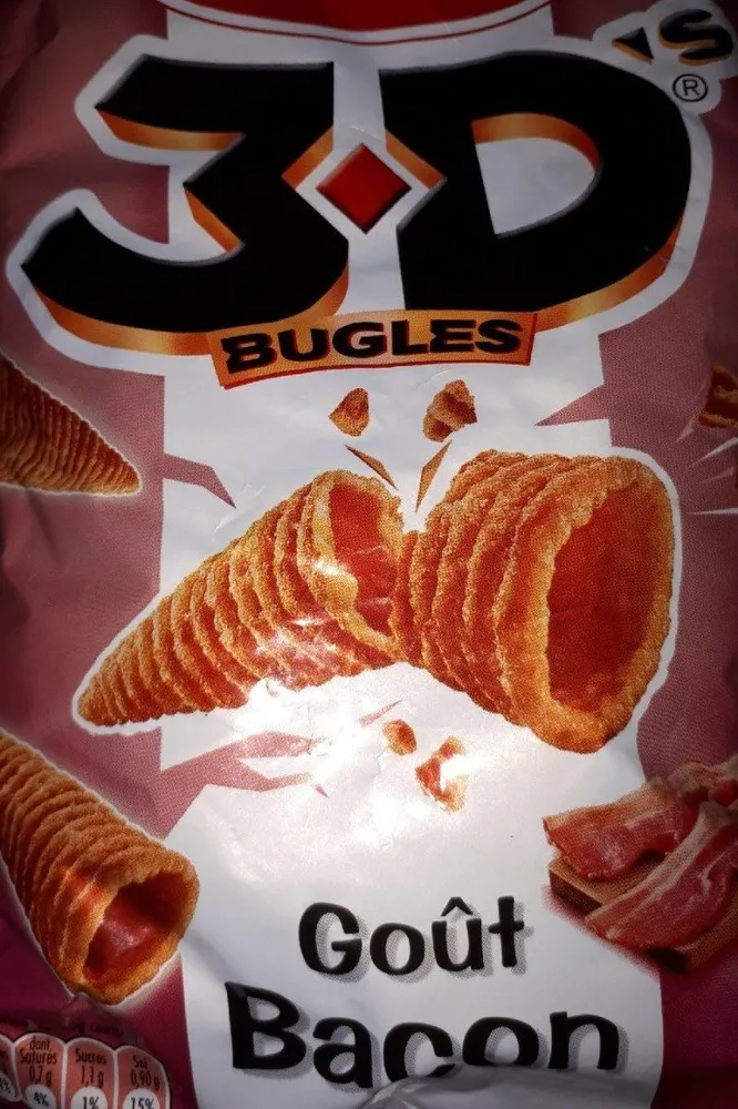 3D goût bacon