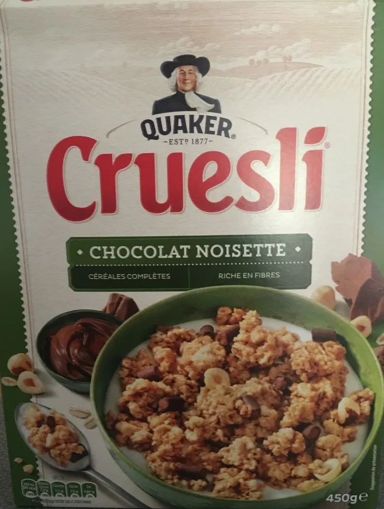 Cruesli chocolat noisette