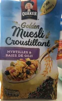 Golden muesli Croustillant