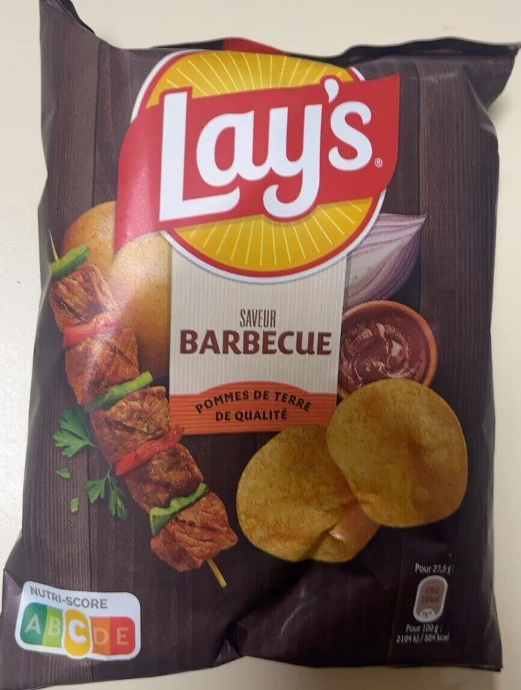 Chips barbecue
