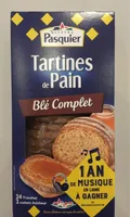 Tartines de Pain blé complet